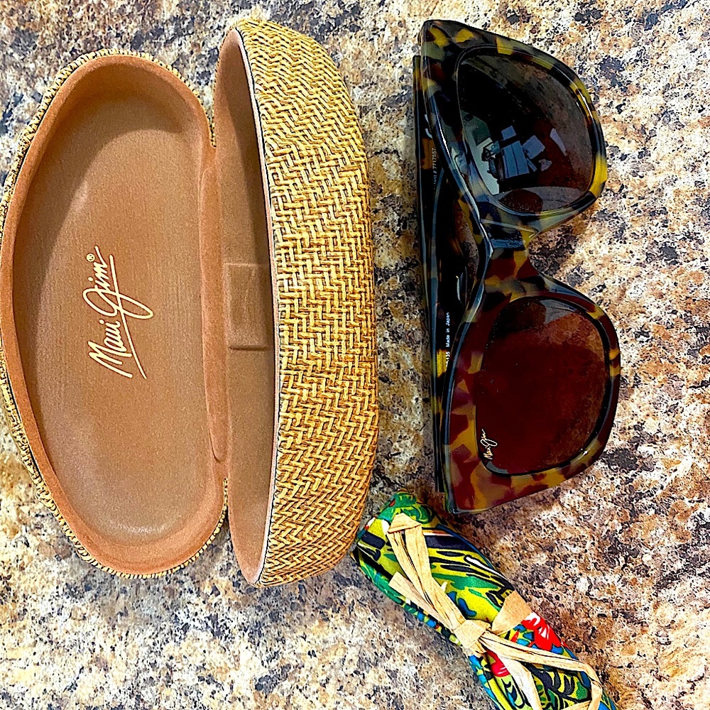 Brand new Maui Jim sun glasses.  Never worn